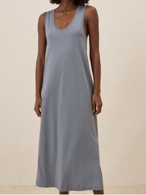 Pact Women's Organic Cotton Softspun Tank Midi Dress Size XL